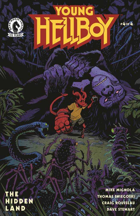 Young Hellboy The Hidden Land #4 (Of 4) Cover A Smith