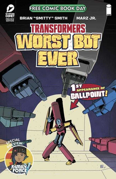 Transformers Worst Bot Ever Free Comic Book Day 2025 Special