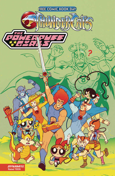 Free Comic Book Day 2025 Single Unit Thundercats Powerpuff Girls #0  (