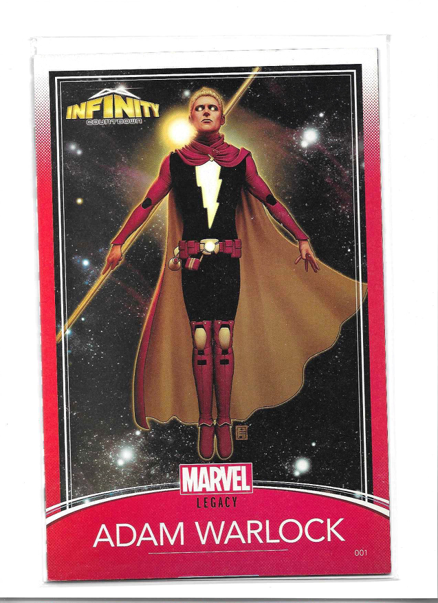 Infinity Countdown #1 (Of 5) Christopher Trading Card Variant Le