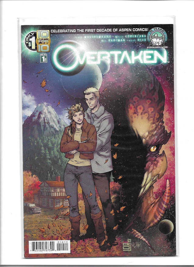 Overtaken #1 (Of 5) Direct Market Cover