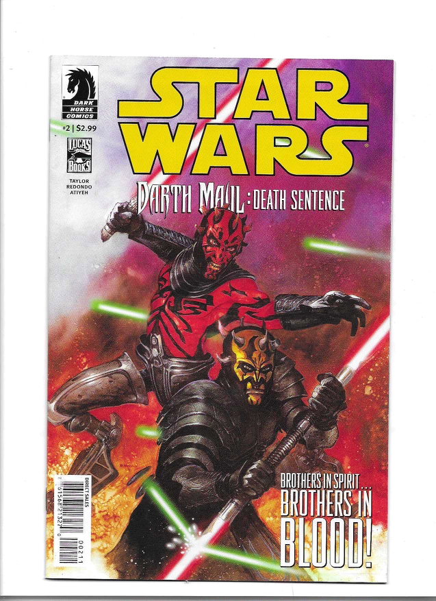 Star Wars Darth Maul Death Sentence #2 (Of 4)