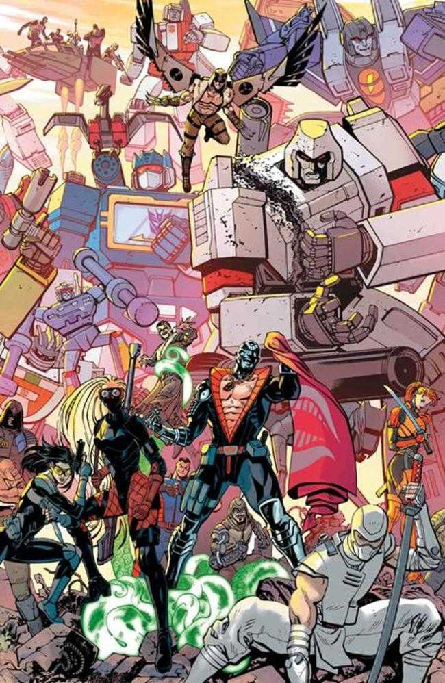 Transformers #33 Cover F Tom Reilly & Adriano Lucas Energon Universe 3rd Anniversary Variant