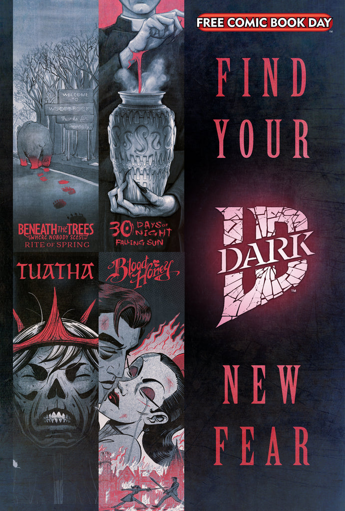 Free Comic Book Day 2025  Idw Dark Find Your New Fear  (Mr