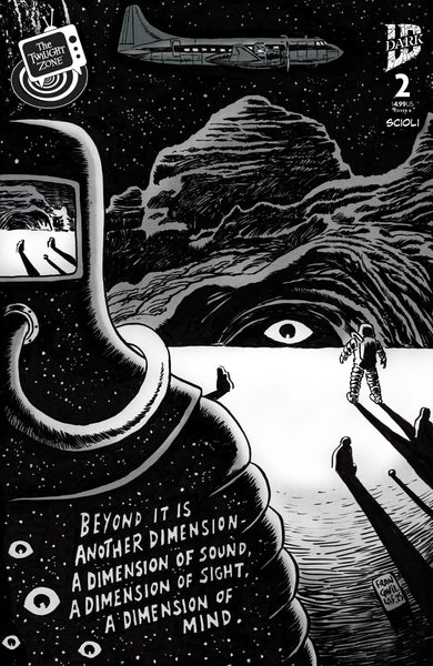 The Twilight Zone #2 Variant B (Francavilla Connecting Cover)