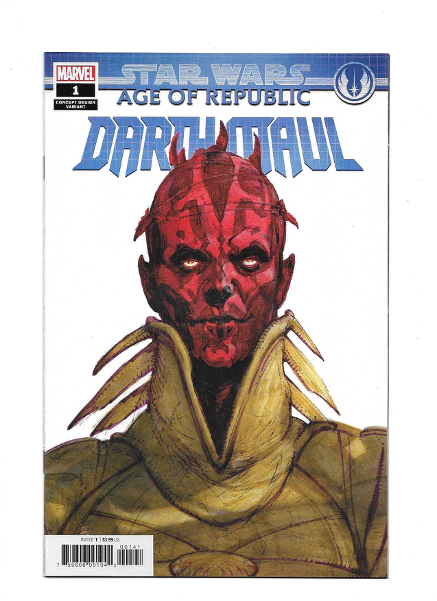 Star Wars Age Republic Darth Maul #1 Mccaig Design Variant