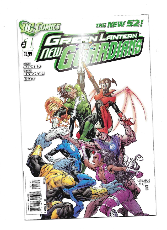 Green Lantern New Guardians #1