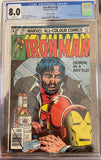 Iron Man #128 CGC 8.0