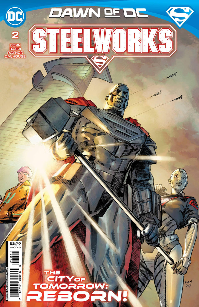 STEELWORKS #2 (OF 6) CVR A CLAY MANN - Geekend Comics
