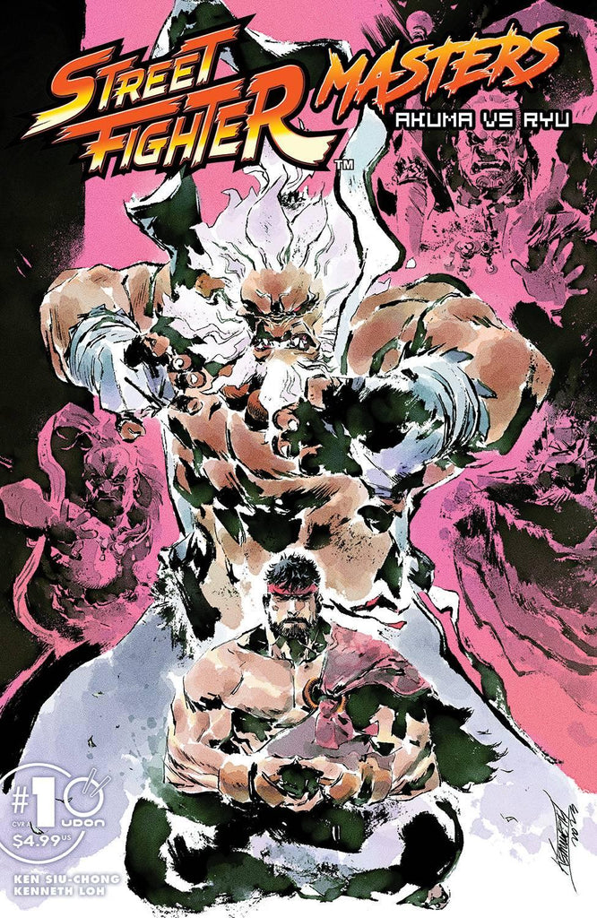 STREET FIGHTER MASTERS: AKUMA VS RYU #1 CVR A LOH - Geekend Comics