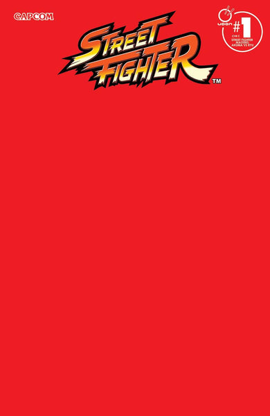STREET FIGHTER MASTERS: AKUMA VS RYU #1 CVR D RED BLANK SKET - Geekend Comics