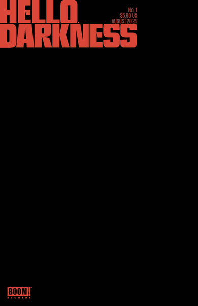 HELLO DARKNESS #1 2nd PTG
