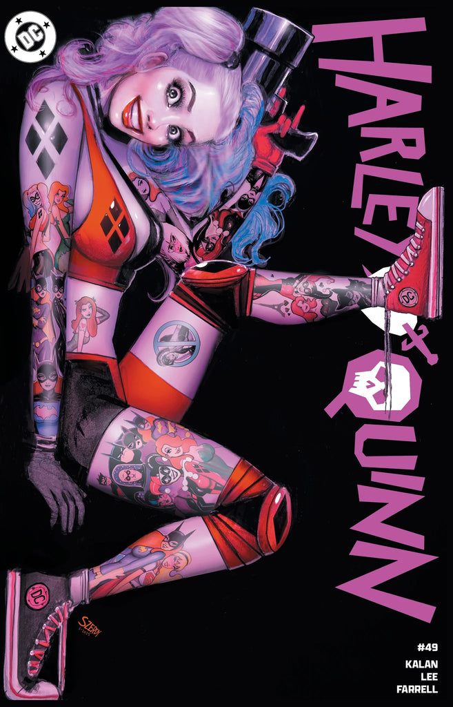 HARLEY QUINN #49 NATHAN SZERDY 616 TATTOO Trade Dress Variant A LTD 3000