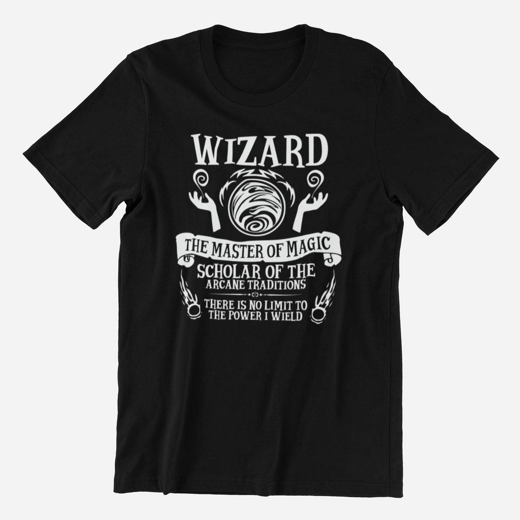 Dungeons and Dragons Wizard T-Shirt | Perfect for RPG Fans
