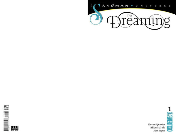 Dreaming #1 Blank Variant Edition (Mature)