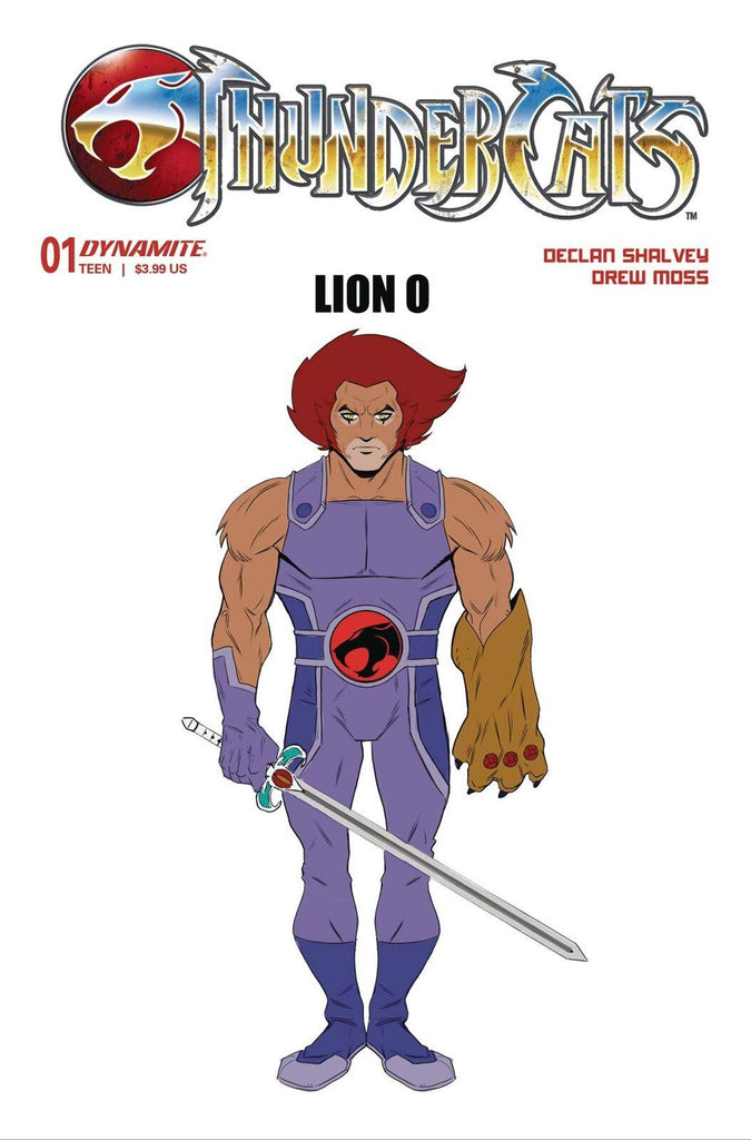 THUNDERCATS #1 CVR P 10 COPY INCV MOSS LION O - Geekend Comics
