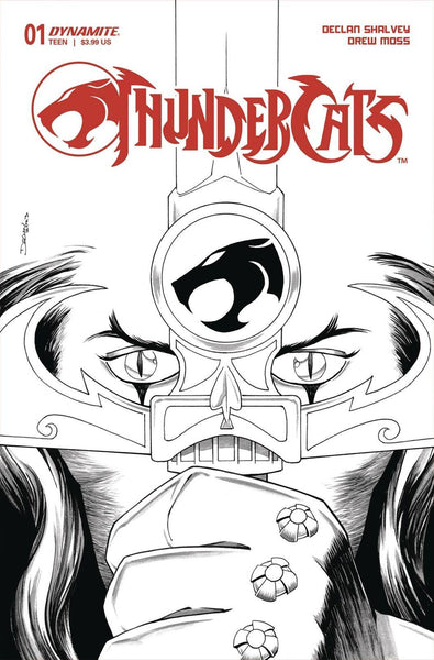 THUNDERCATS #1 CVR Q 10 COPY INCV SHALVEY LINE ART - Geekend Comics