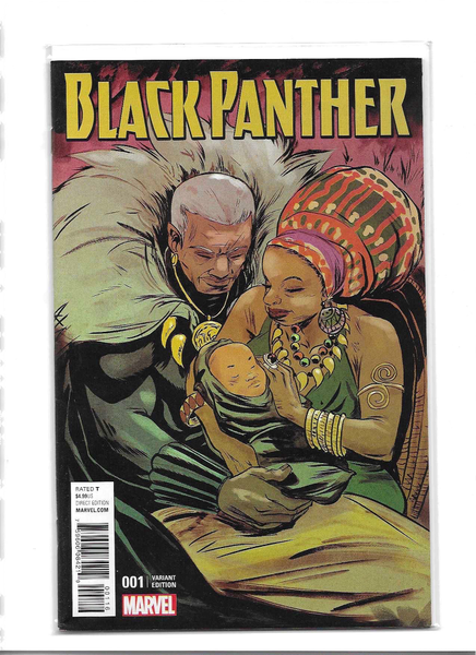 Black Panther #1 Greene Connect A Variant