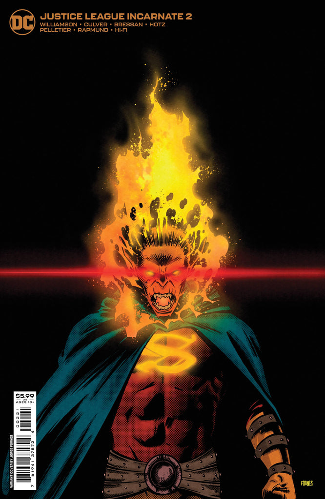 JUSTICE LEAGUE INCARNATE #2 (OF 5) CVR B FORNES CARD STOCK V - Geekend Comics