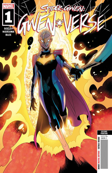 SPIDER-GWEN GWENVERSE #1 (OF 5) 2ND PTG NISHIJIMA VAR - Geekend Comics