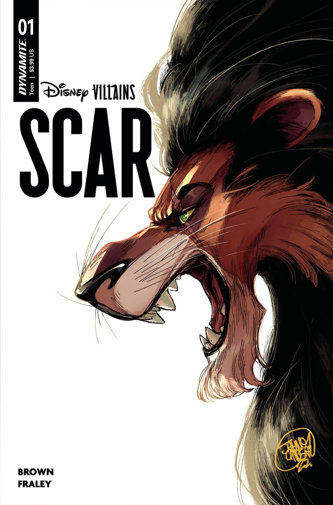 DISNEY VILLAINS SCAR #1 CVR A LINDSAY - Geekend Comics
