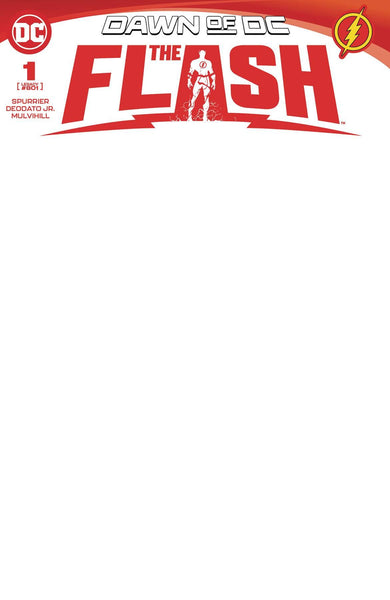 FLASH #1 CVR E BLANK CSV - Geekend Comics