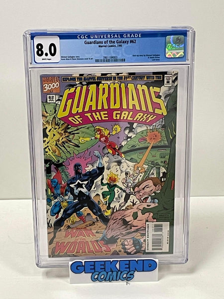 Guardians of the Galaxy #62 CGC 8.0 - Geekend Comics