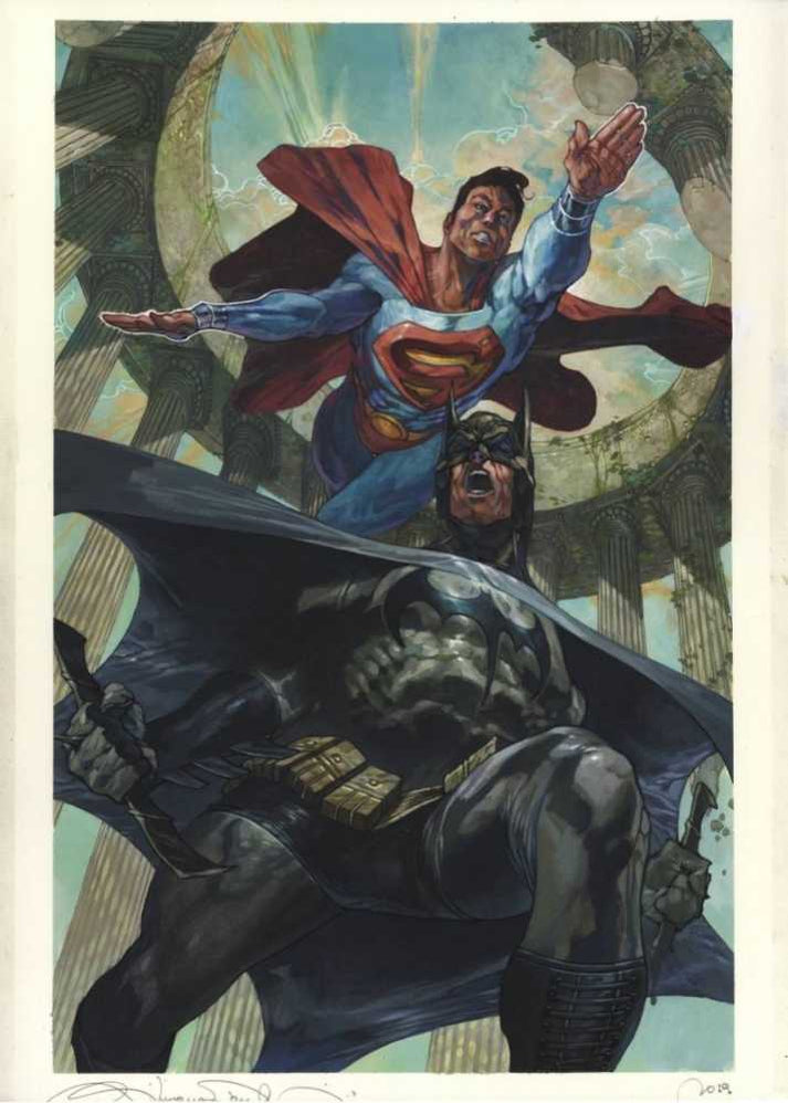 Batman Superman #6 Card Stock Variant Edition