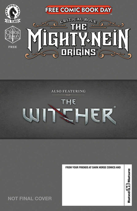 Free Comic Book Day 2021 Critical Role Witcher