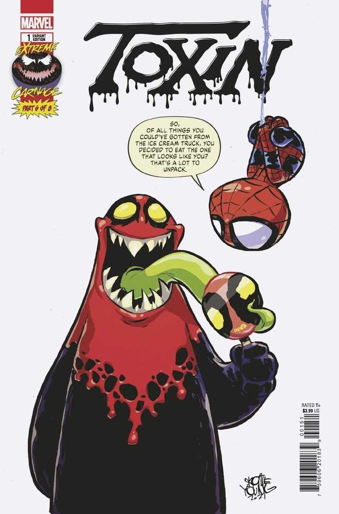 Extreme Carnage Toxin #1 Young Variant