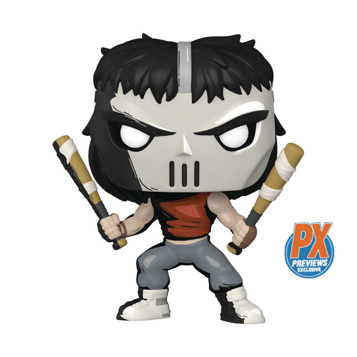 Pop Comics Teenage Mutant Ninja Turtles Casey Jones Previews Exclusive Vinyl Figure W/Black & White Chase