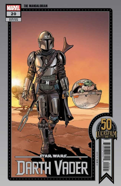 Star Wars Darth Vader #20 2nd Print Sprouse Beskar Border Variant