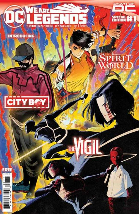 Dawn Of DC We Are Legends Special Edition