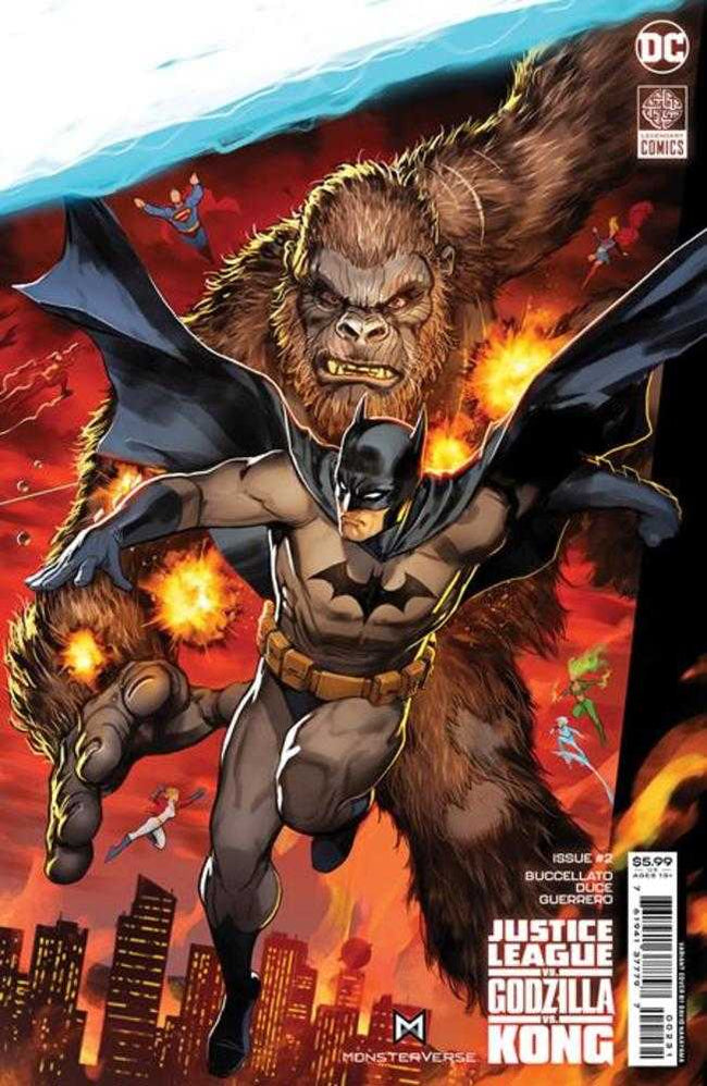 Justice League vs Godzilla vs Kong #2 (Of 7) Cover C