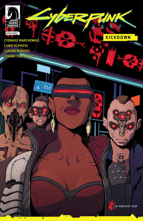 Cyberpunk 2077 Kickdown #3 Cover C Araujo