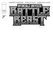 Invincible Universe Battle Beast #1 Cover I Blank Sketch Variant