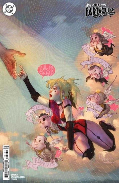 Harley Quinn Fartacular Silent Butt Deadly #1 (One Shot) Cover C Ben Caldwell Card Stock Variant