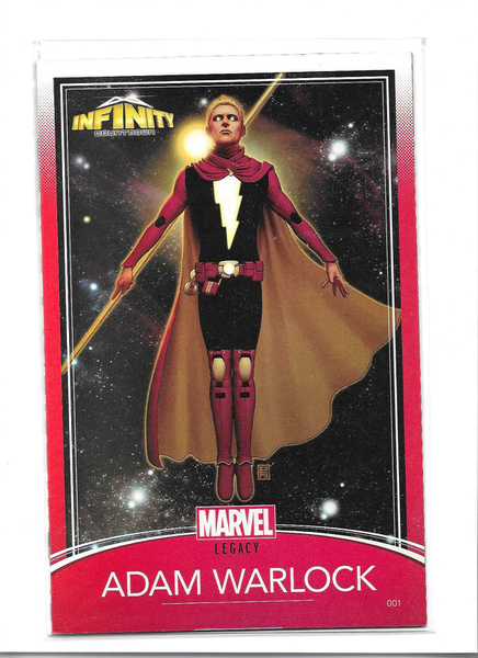 Infinity Countdown #1 (Of 5) Christopher Trading Card Variant Le