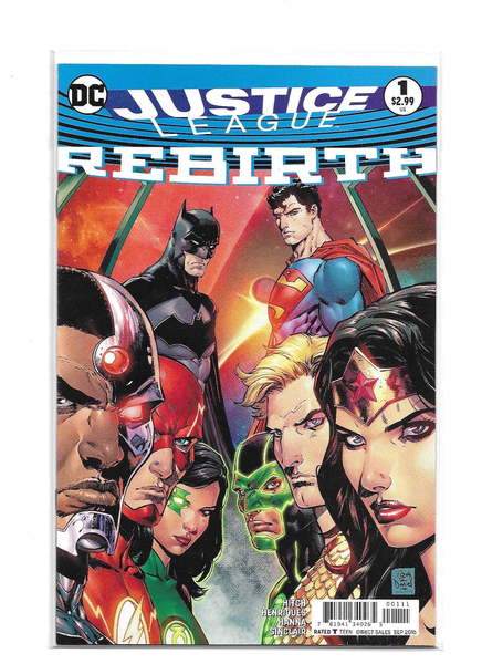 Justice League Rebirth #1