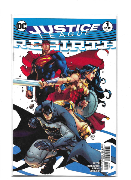 Justice League Rebirth #1 Variant Edition
