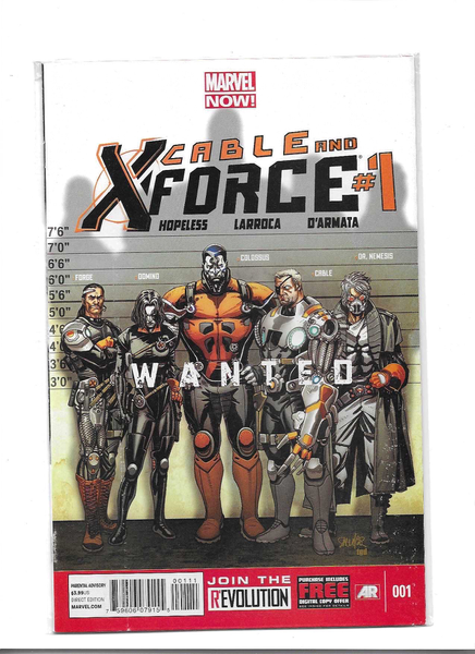 Cable And X-Force #1 Now