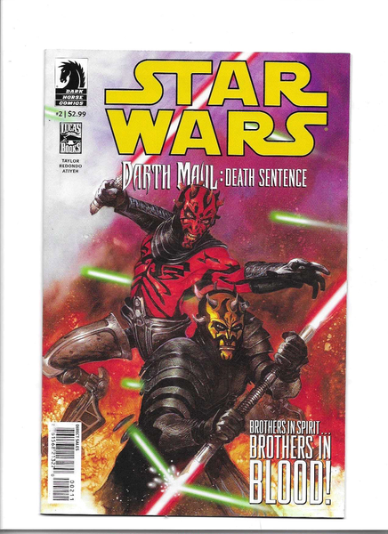 Star Wars Darth Maul Death Sentence #2 (Of 4)