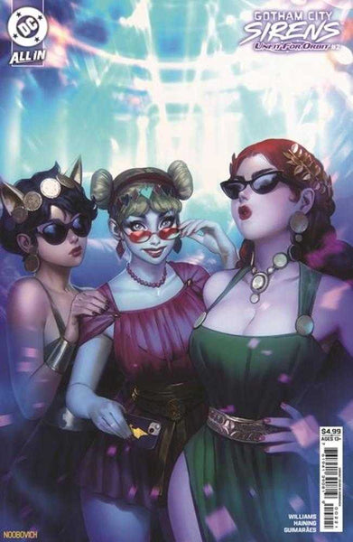 Gotham City Sirens Unfit For Orbit #2 (Of 5) Cover B Card Stock Variant