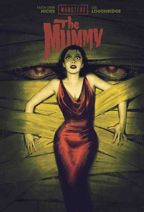 Universal Monsters The Mummy Hardcover Direct Market Exclusive David Talaski Cover
