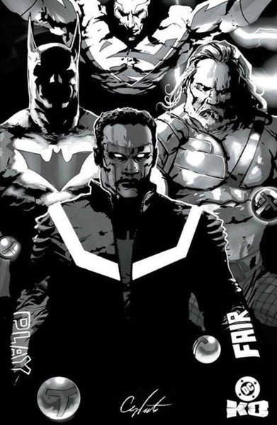 Justice League Unlimited #14 Cover E Stevan Subic Glow In The Dark Variant (DC K.O.)