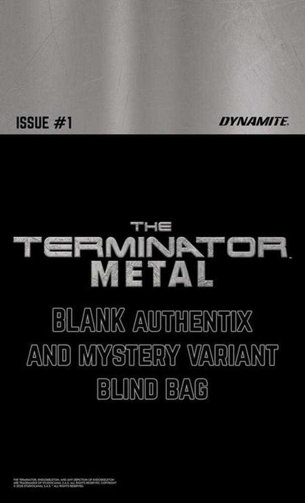 Terminator Metal #1 Cover N Blind Bag Variant