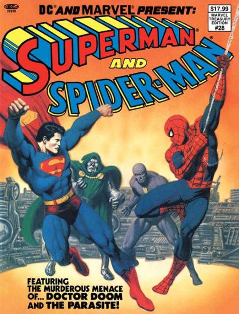 DC And Marvel Present Superman And Spider-Man (Marvel Treasury Edition #28) #1 Facsimile Edition Cover A John Romita Sr & Bob Larkin