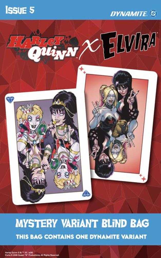 Harley Quinn X Elvira #5 Cover E Blind Bag Variant unopened