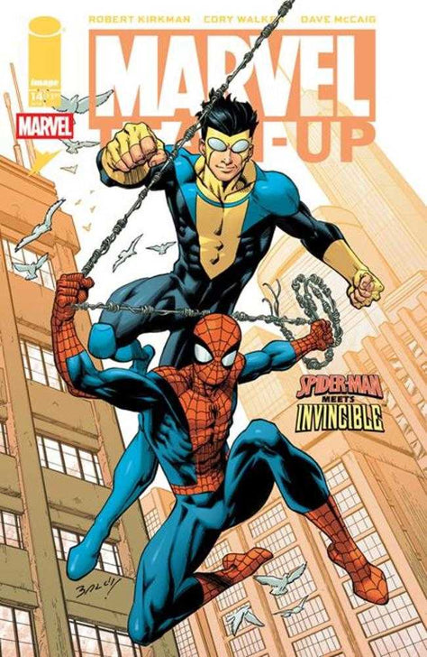 Marvel Teamup #14 Facsimile Edition Cover E Mark Bagley & Dave Mccaig Variant
