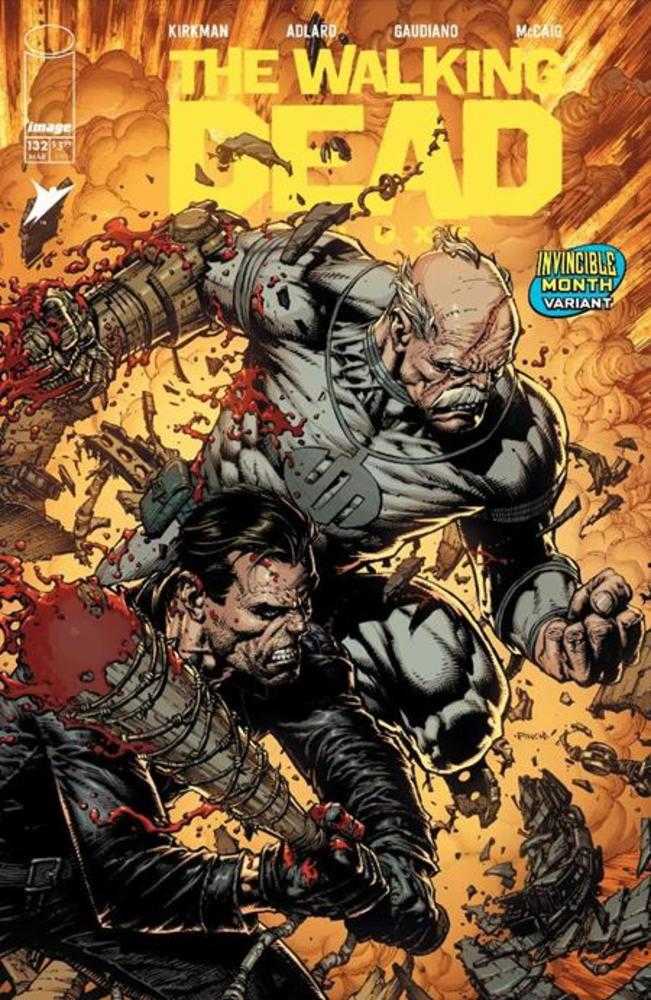 Walking Dead Deluxe #132 Cover F Invincible Team Up Variant